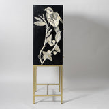 Swallows Bar Cabinet featuring Inlay Design Swallows Bar Cabinet featuring Inlay Design
