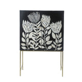 Bone Inlay Bar Cabinet : Protea Bone Inlay Bar Cabinet : Protea