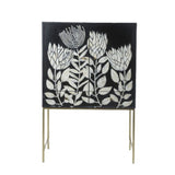 Bone Inlay Bar Cabinet : Protea Bone Inlay Bar Cabinet : Protea