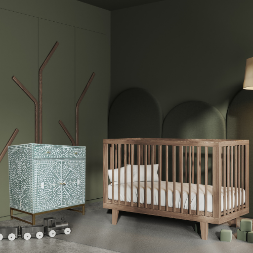 Bone Inlay Cabinet : Liana : Eucalyptus Bone Inlay Cabinet : Liana : Eucalyptus