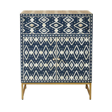 Bone Inlay Cabinet : Patola : Indigo