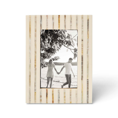 Horn Inlay Frame (4 x 6) : Natural