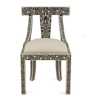 Bone Inlay Dining Chair : Bluebells