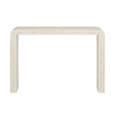 Bone Inlay Console : Stripe : Ivory