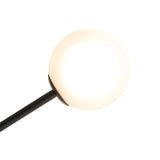 Sleek Floor Lamp : Black Marble Base Sleek Floor Lamp : Black Marble Base