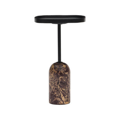 Marble Accent Table : Cherry