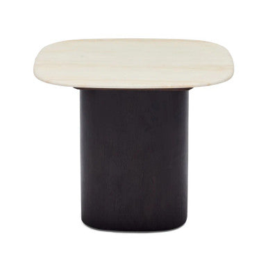 Marble Side Table : Expresso
