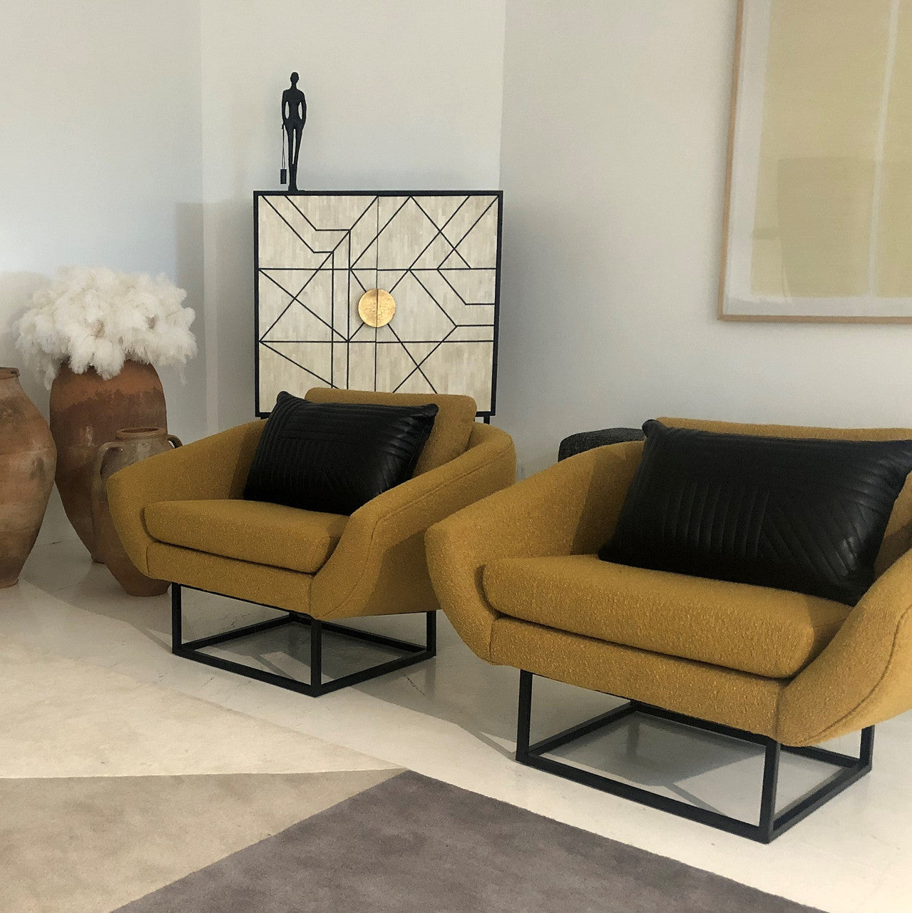 Bone Inlay Bar Cabinet : Abstract Bone Inlay Bar Cabinet : Abstract