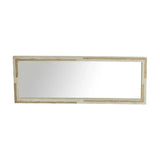 Bone Inlay Tall Mirror : Natural & White Bone Inlay Tall Mirror : Natural & White