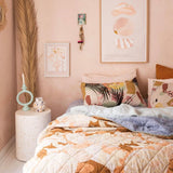 Bone Inlay Side Table : Starburst : White Bone Inlay Side Table : Starburst : White