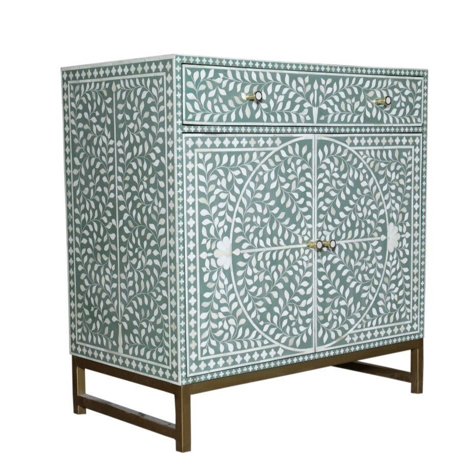 Bone Inlay Cabinet : Liana : Eucalyptus Bone Inlay Cabinet : Liana : Eucalyptus