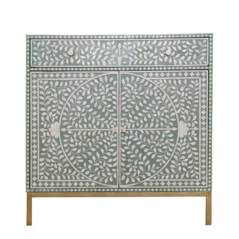 Bone Inlay Cabinet : Liana : Eucalyptus Bone Inlay Cabinet : Liana : Eucalyptus