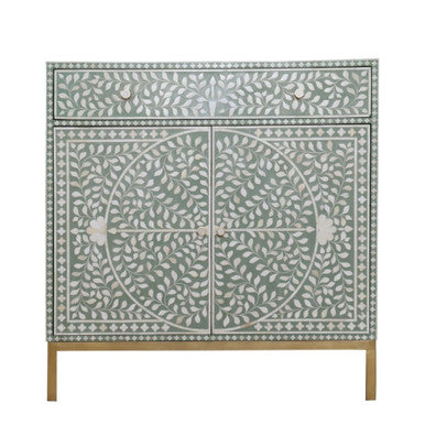 Bone Inlay Cabinet : Liana : Eucalyptus Bone Inlay Cabinet : Liana : Eucalyptus