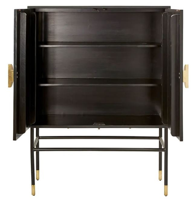 Bone Inlay Bar Cabinet : Abstract Bone Inlay Bar Cabinet : Abstract