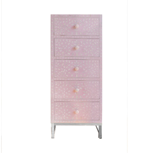 Bone Inaly Tallboy : Floral : Soft Pink
