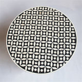 Bone Inlay Side Table : Starburst : Black Bone Inlay Side Table : Starburst : Black