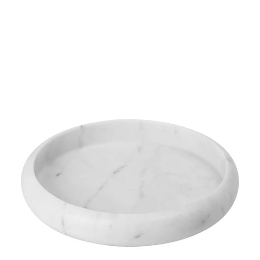 Marble Tray: Milana : White
