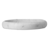 Marble Tray: Milana : White Marble Tray: Milana : White