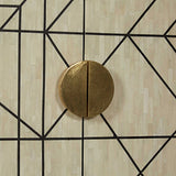 Bone Inlay Bar Cabinet : Abstract Bone Inlay Bar Cabinet : Abstract