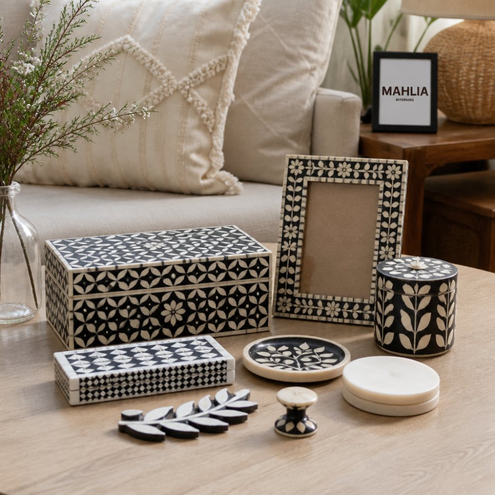Bone Inlay Decor for Renters: 10 Pieces That Work