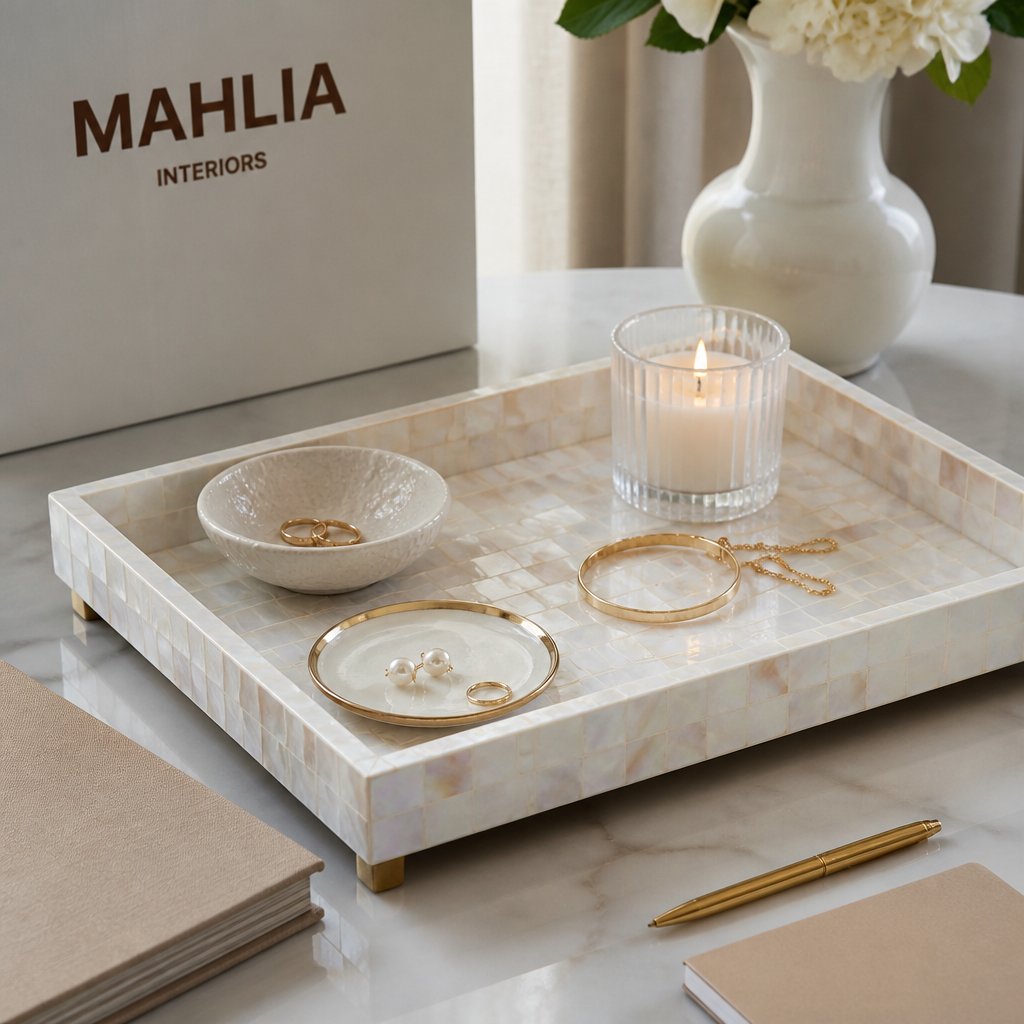 How to Style Mother of Pearl Trays: 7 Elegant Ideas