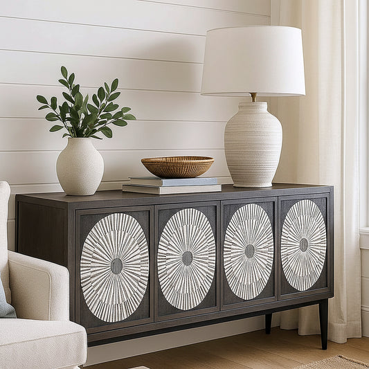 Bone Inlay Sideboard : Solar