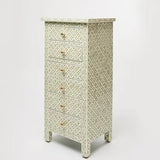Bone Inlay Tallboy : Starburst : Grey