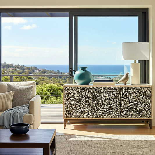 Bone Inlay Sideboard : Forest