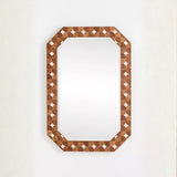 Bone & Timber Mirror : Moghul Bloom