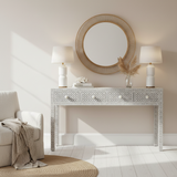 Bone Inlay Console : Starburst : Grey