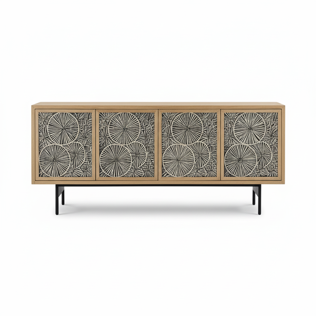 Bone Inlay Sideboard : Dahlia