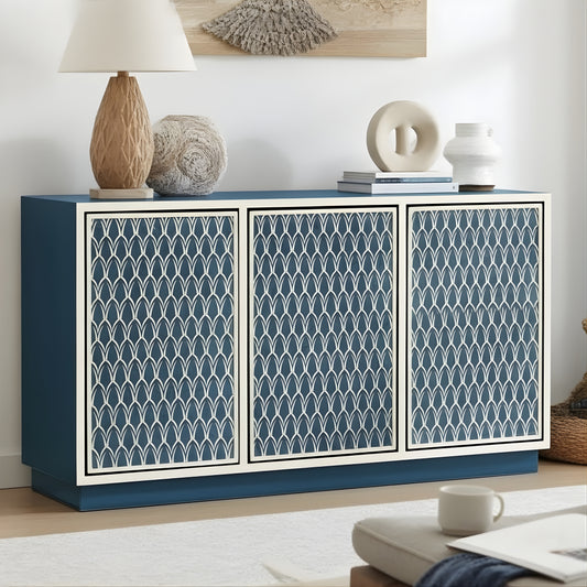 Bone Inlay Buffet : Arches : Indigo