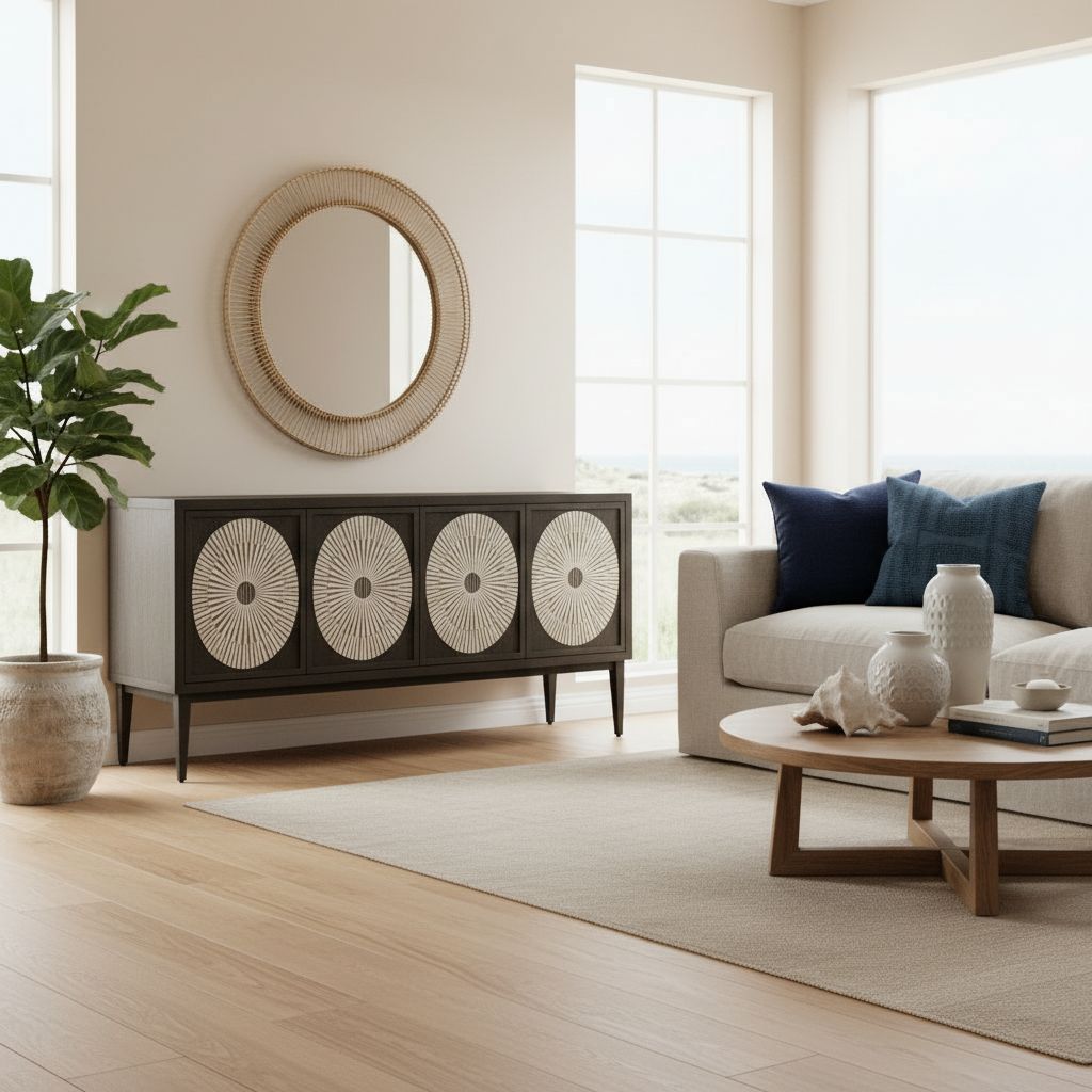 Mahlia Interiors | Inlay Specialist | Bone Inlay Sideboard : Dahlia