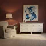 Bone Inlay Large Chest : Starburst : White