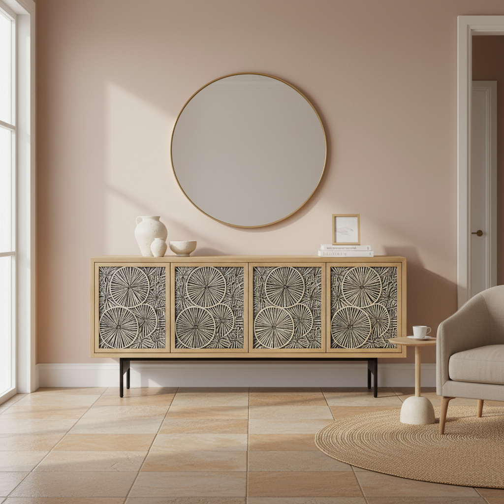 Bone Inlay Sideboard : Dahlia