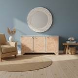 Bone Inlay Buffet : Zig Zag: Orange