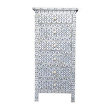 Bone Inlay Tallboy : Starburst : Grey