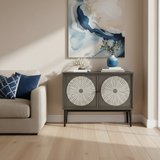 Bone Inlay 2 Door Cabinet : Solar