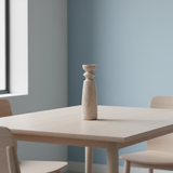 Marble Candlestick : Milana : Mocha