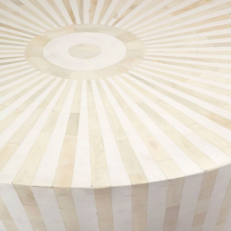 Makayla Bone Inlay Side Table