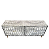 Bone Inlay TV Sideboard : Tri-Square : Charcoal