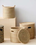 Artisan Ilala Palm Table/Basket