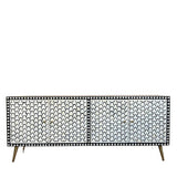 Bone Inlay TV Sideboard : Tri-Square : Charcoal