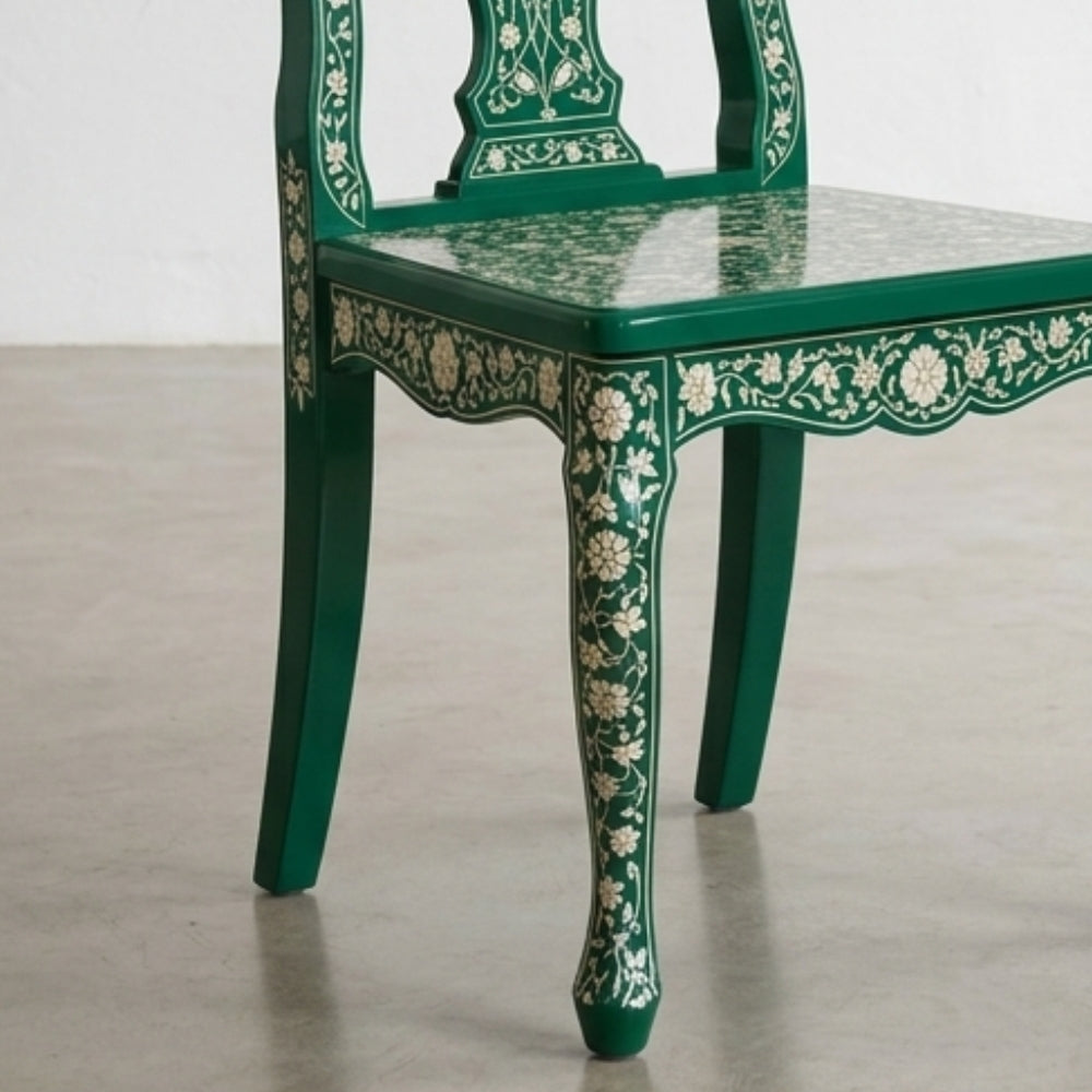 Bone Inlay Dining Chair : Camino : Green