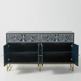 Bone Inlay Sideboard : Liana : Blue