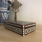 Moroccan Mother of Pearl Inlay Box