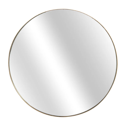 Slimline Mirror : Gold