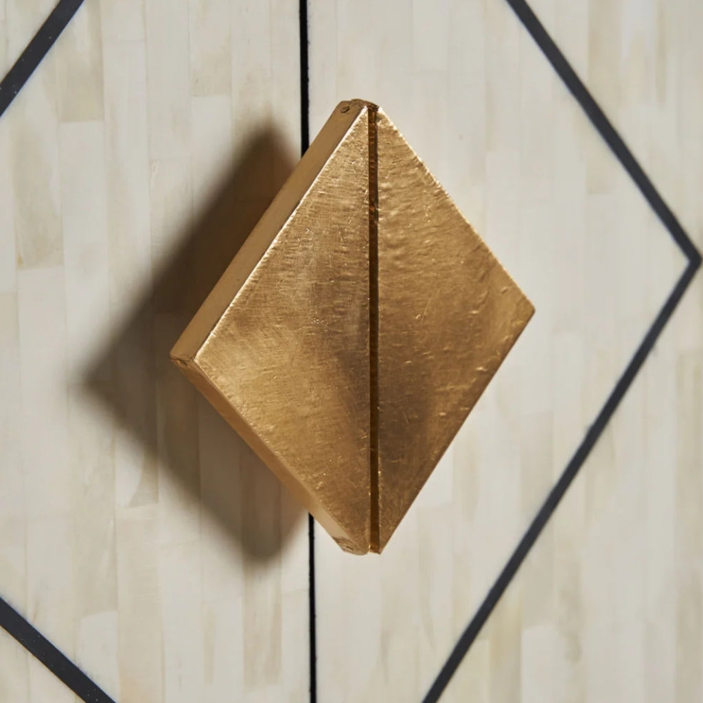 Bone Inlay Bar Cabinet : Brickwork : Black & White