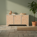 Bone Inlay Buffet : Zig Zag: Orange