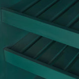 Bone Inlay Bar Cabinet : Criss Cross : Black